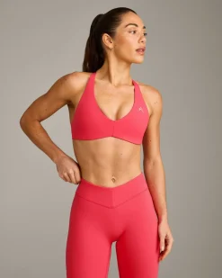 UnifiedMove™ Cross Back Sports Bra with Reflective Logo