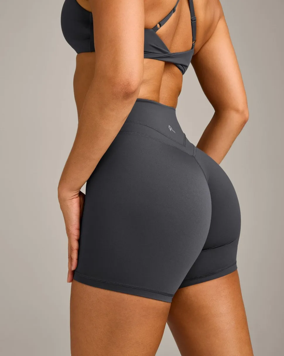 UnifiedMove™ High Waisted Shorts 6" with Reflective Logo