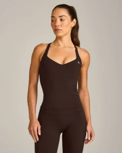 UnifiedMove™ T Back Mid Vest with Built in Bra Shelf with Reflective Logo