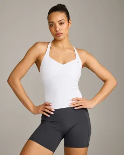 UnifiedMove™ T Back Mid Vest with Built in Bra Shelf with Reflective Logo