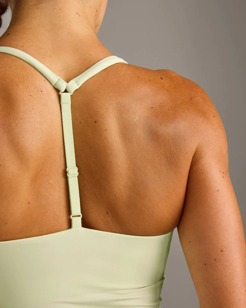 UnifiedMove™ T Back Mid Vest with Built in Bra Shelf New Branding