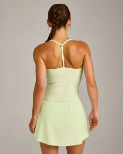 UnifiedMove™ T Back Mid Vest with Built in Bra Shelf New Branding