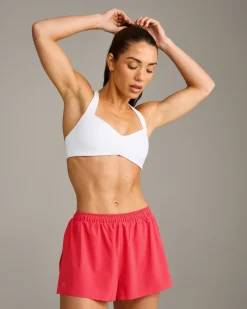UnifiedMove™ T Back Minimal Bralette with Reflective Logo